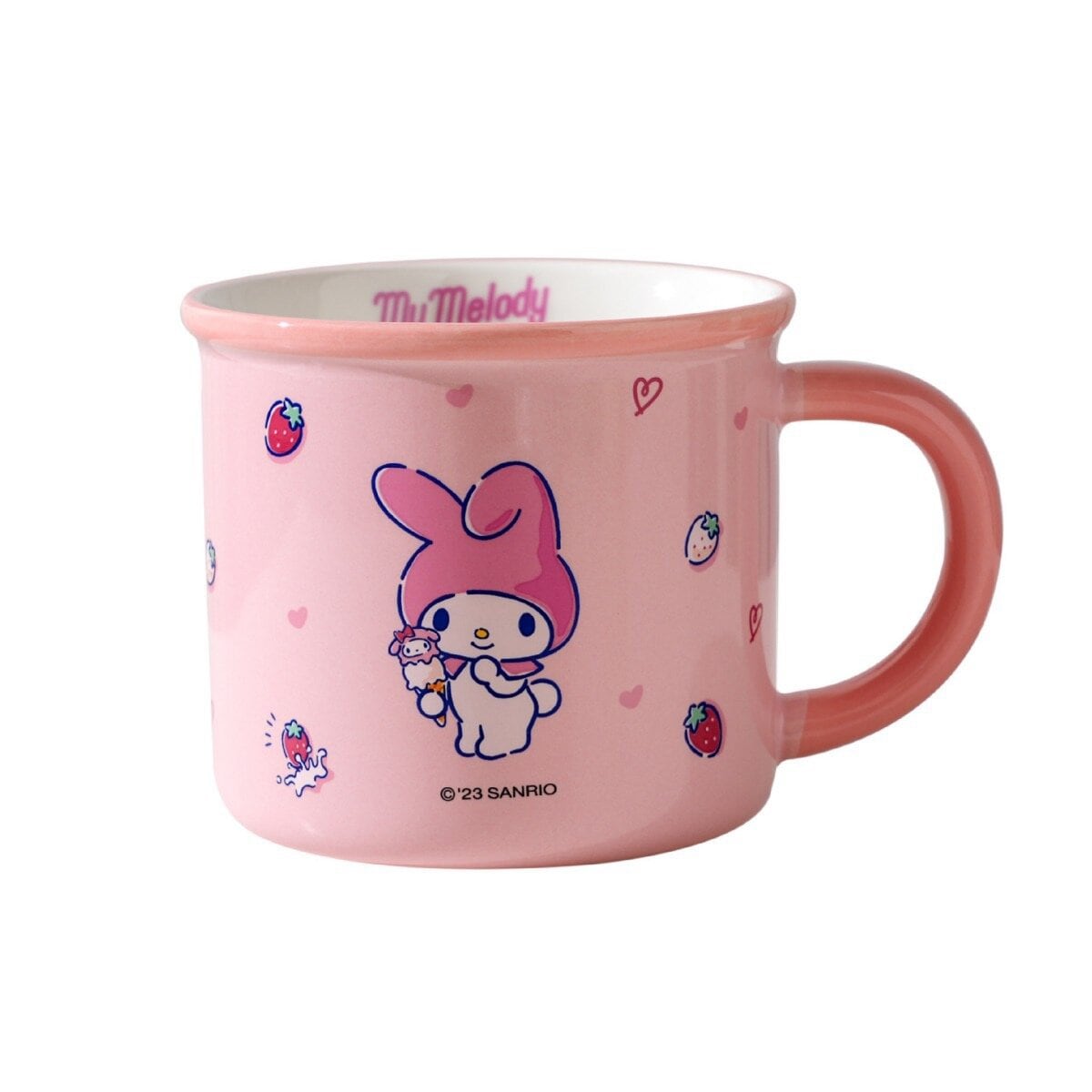 My Melody-mugg färgat handtag