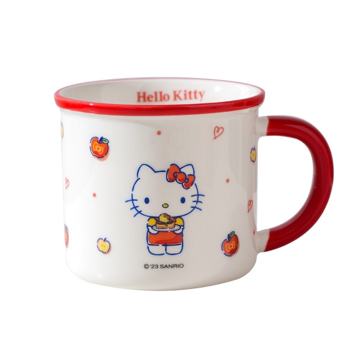 Hello Kitty-mugg färgat handtag