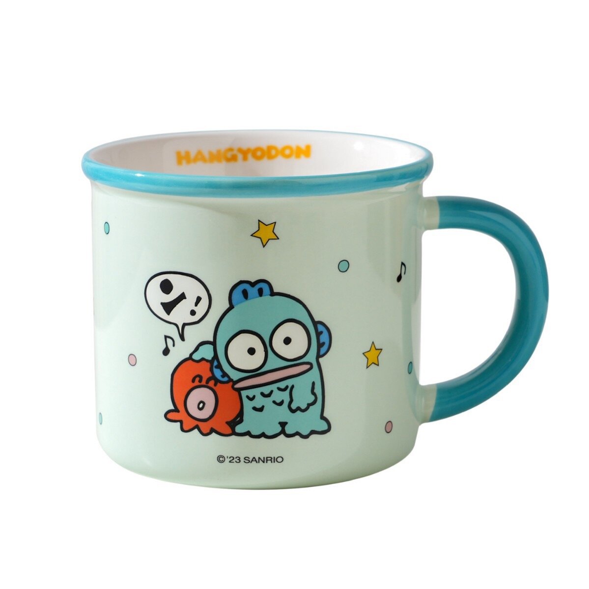 Hangyodon-mugg färgat handtag