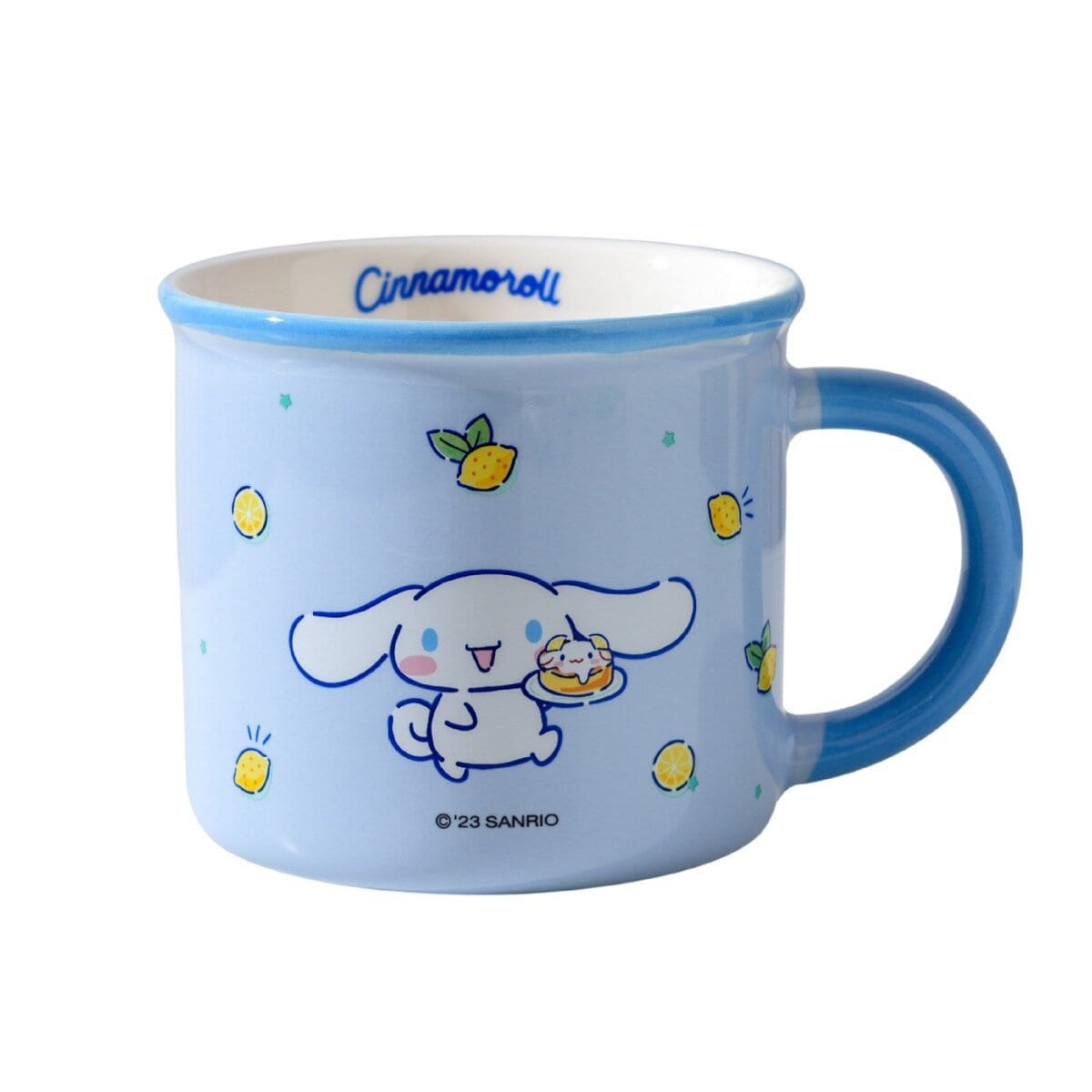 Cinnamoroll-mugg färgat handtag