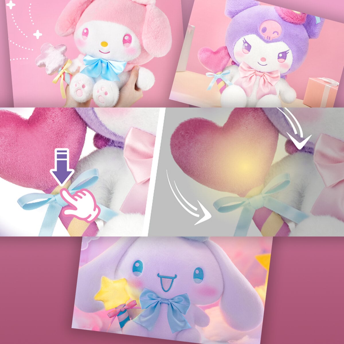 Sanrio Make A Wish Kuromi Plushie