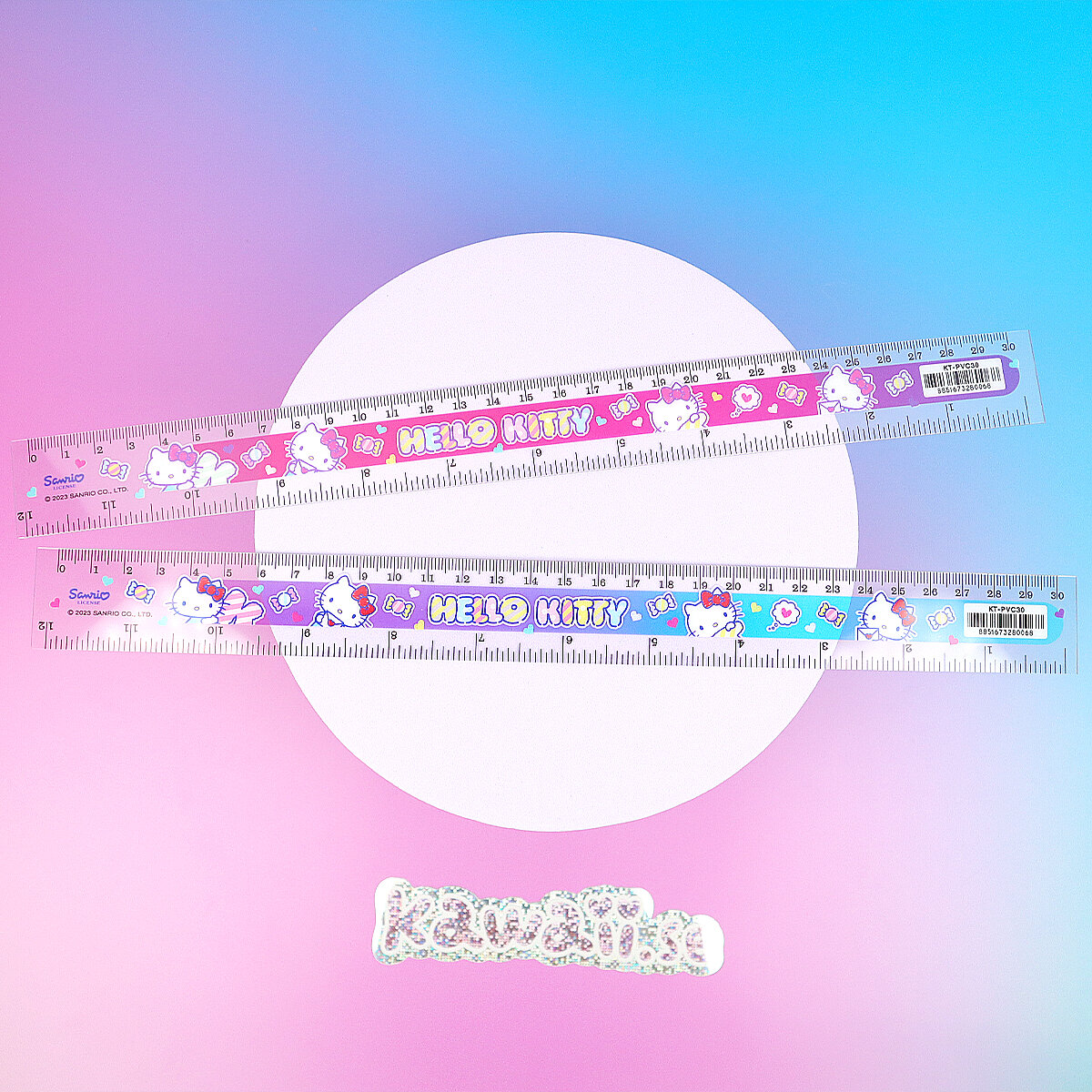 Linjal - Hello Kitty Candy 30cm