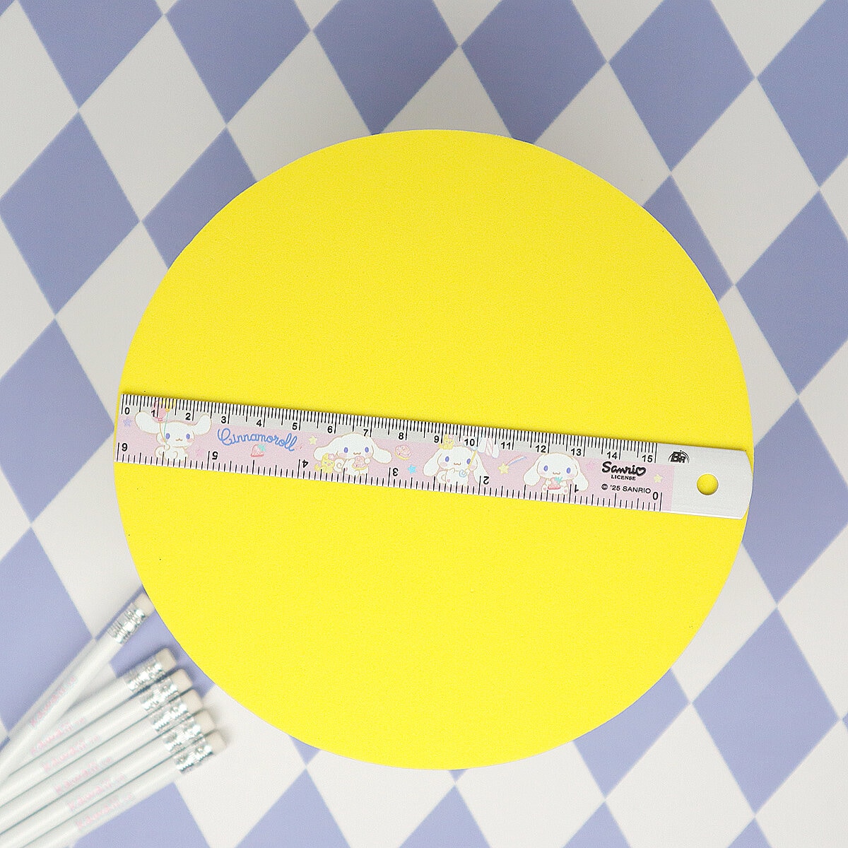 Linjal - Cinnamoroll Party 15cm Stål