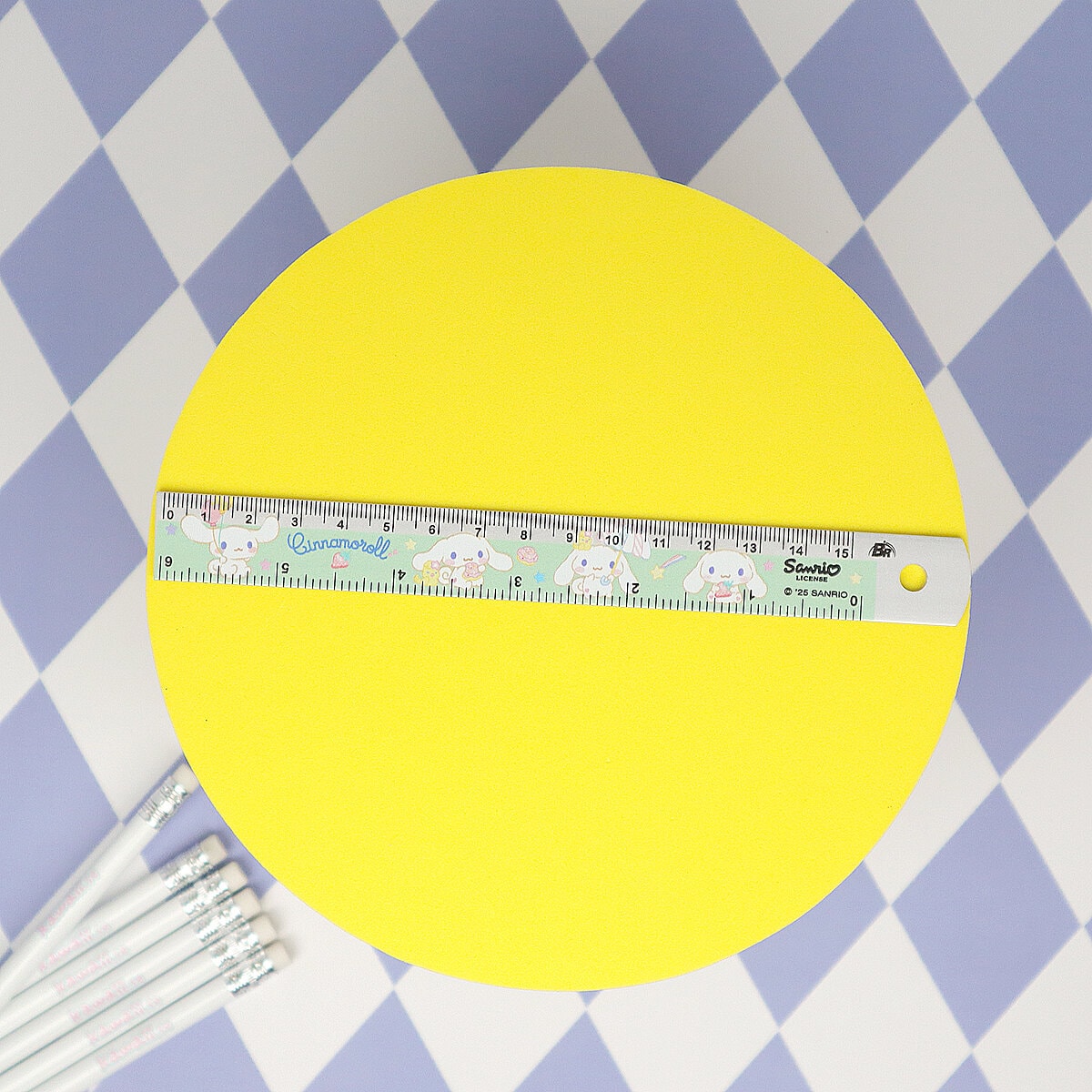 Linjal - Cinnamoroll Party 15cm Stål