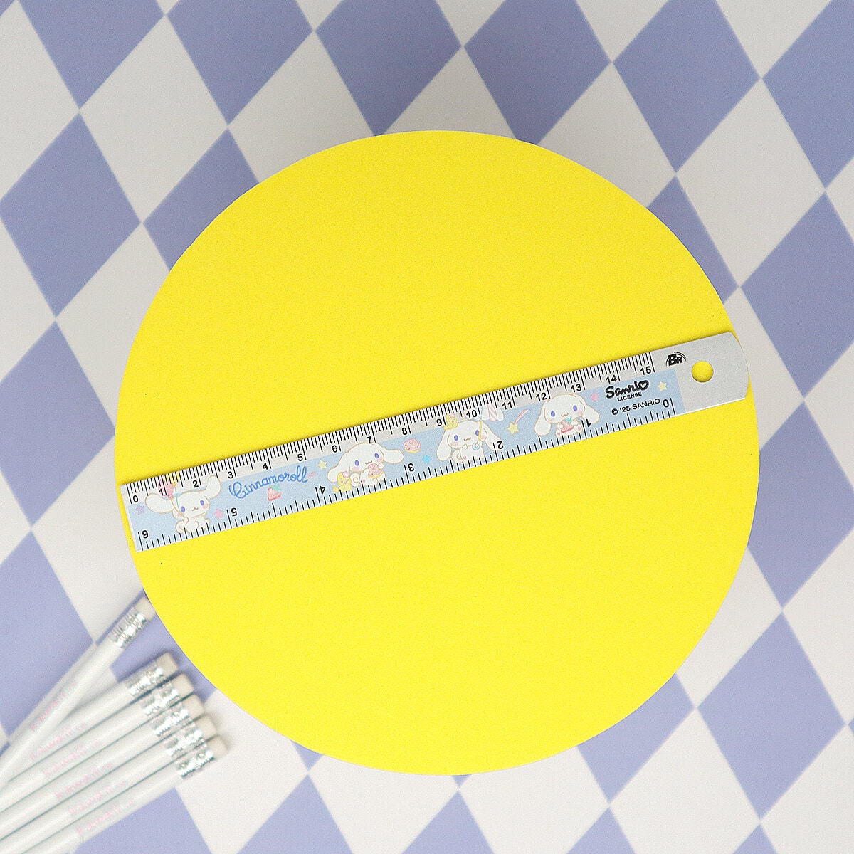 Linjal - Cinnamoroll Party 15cm Stål