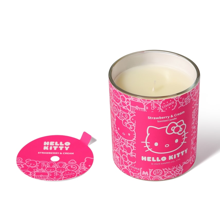 Doftljus Hello Kitty - Strawberry & Cream