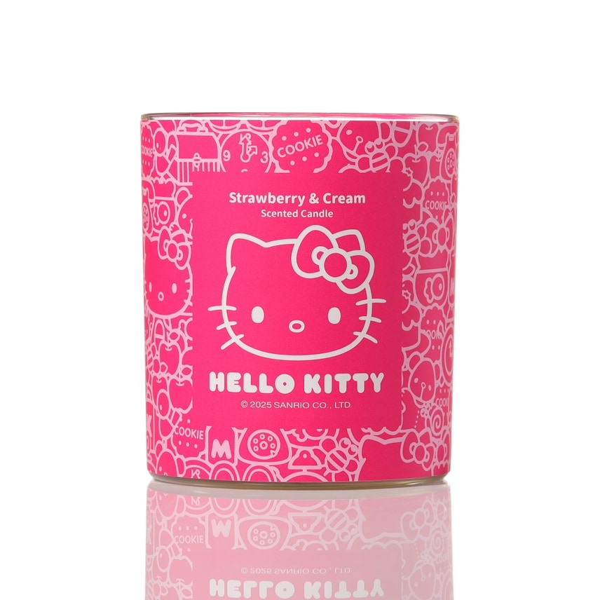 Doftljus Hello Kitty - Strawberry & Cream