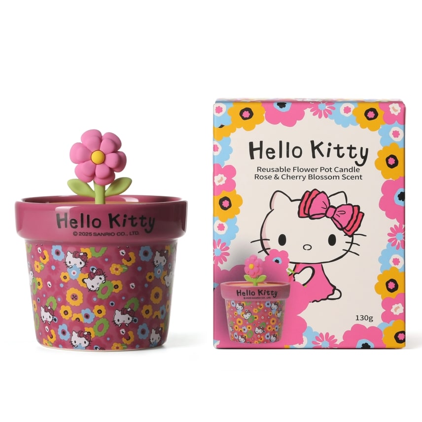 Doftljus Hello Kitty - Rose & Cherry Blossom