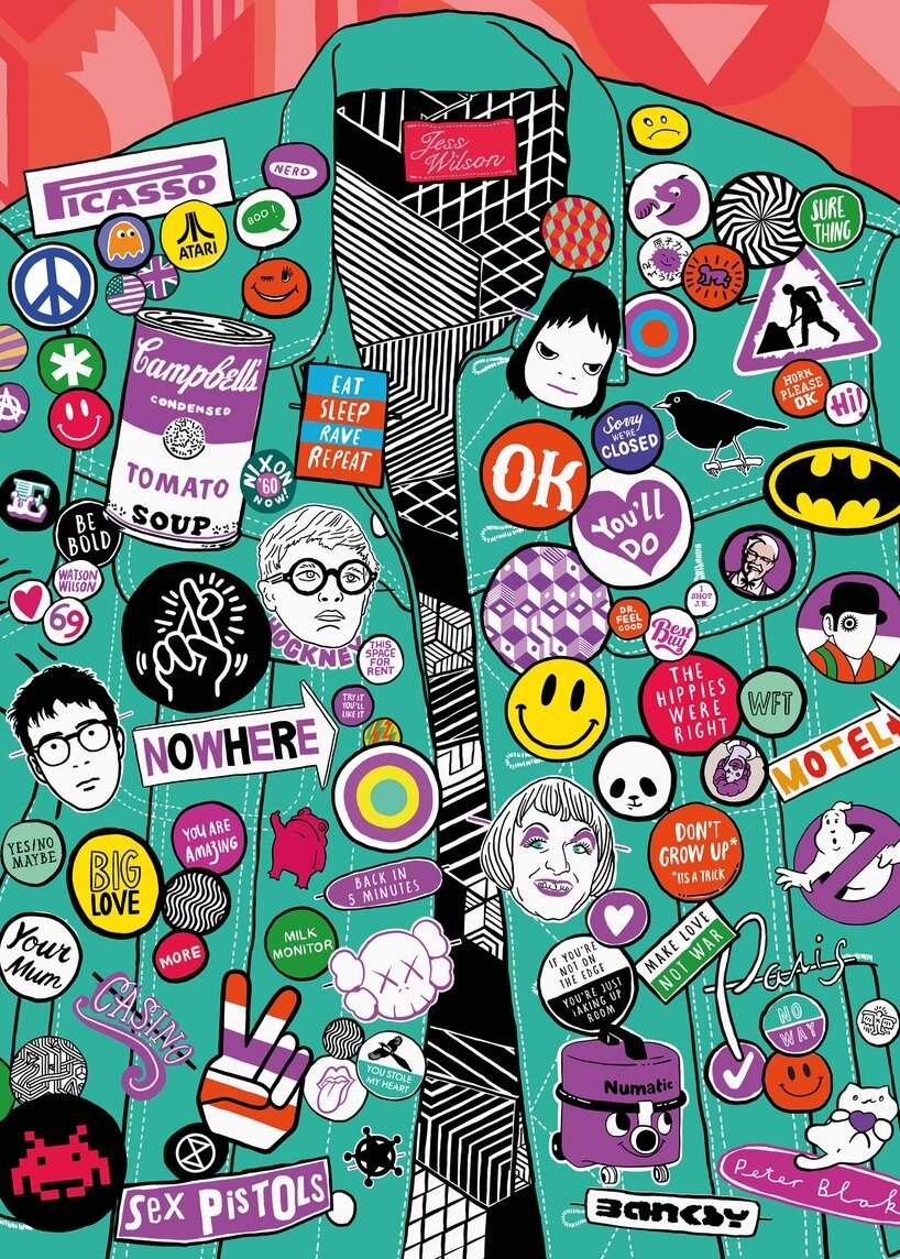 Pussel, Pinned, 1000 bitar