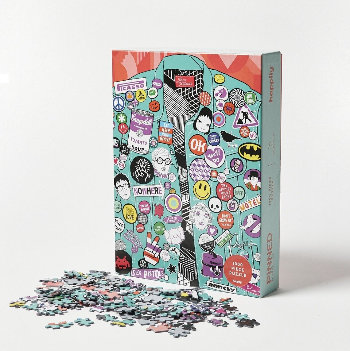 Pussel, Pinned, 1000 bitar