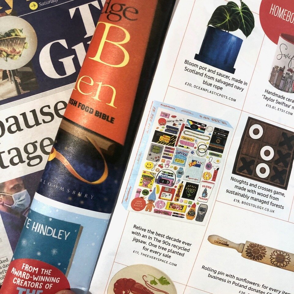 Retro 90s-pussel, 1000 bitar