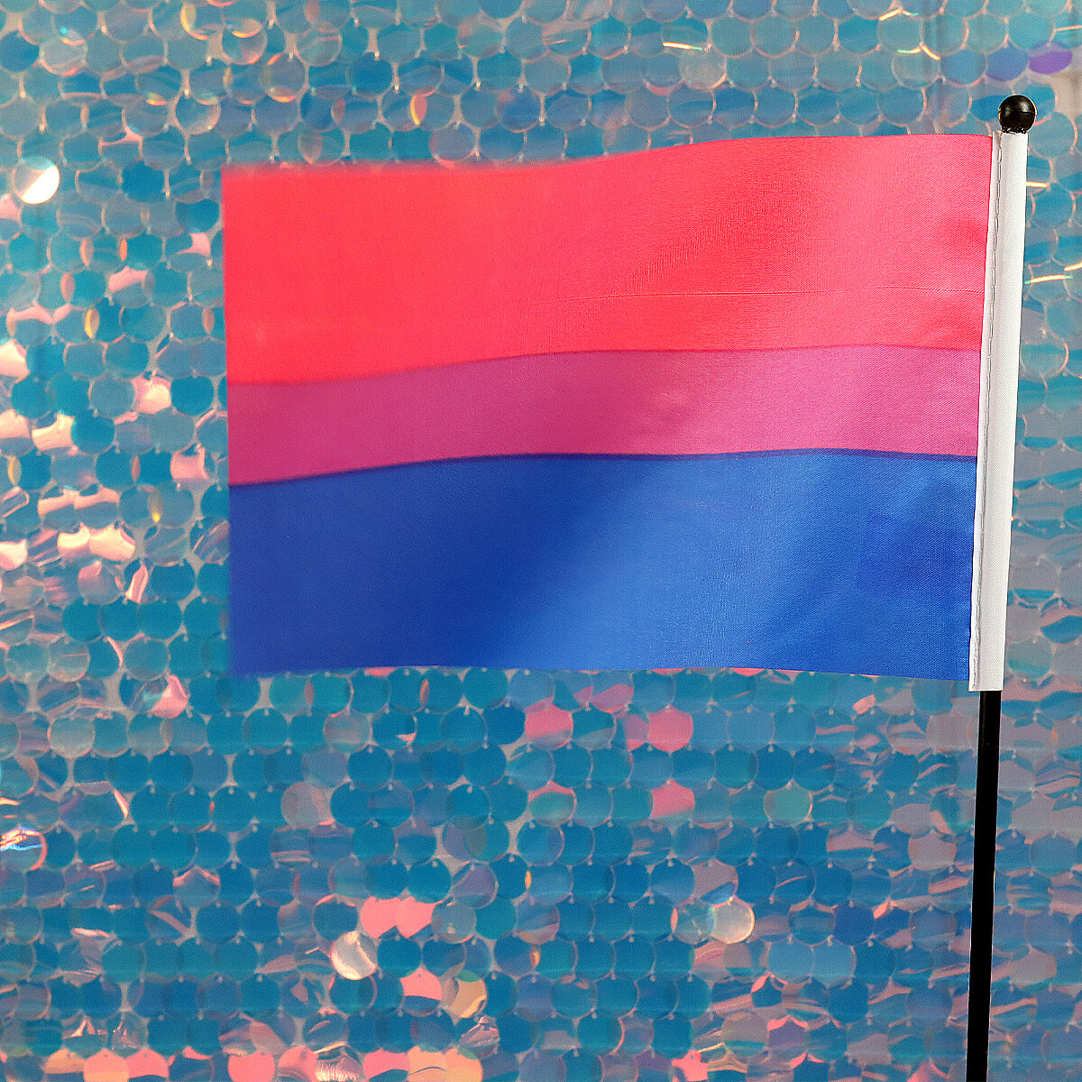 Liten bisexual flagga