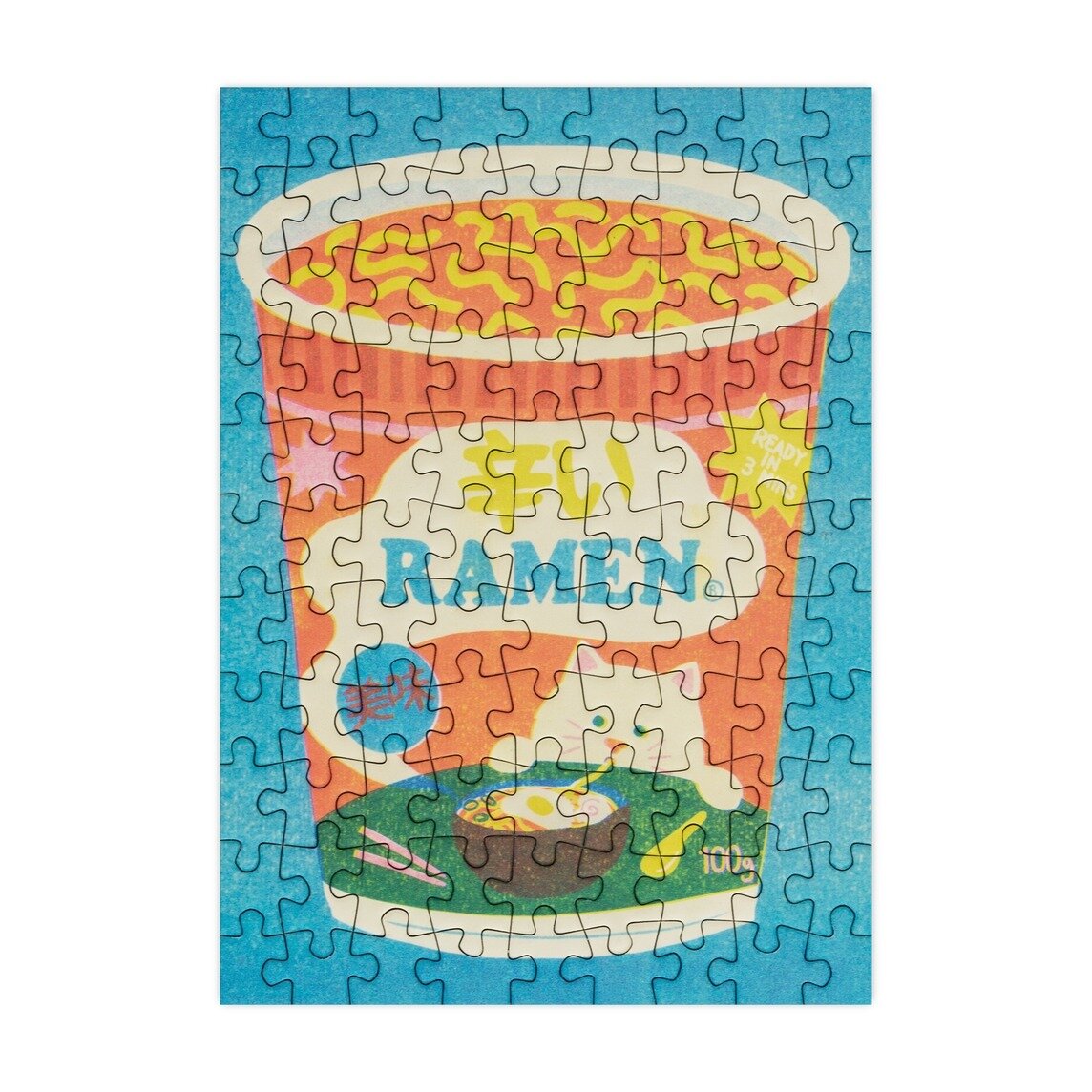 Ramen-minipussel, 99 bitar