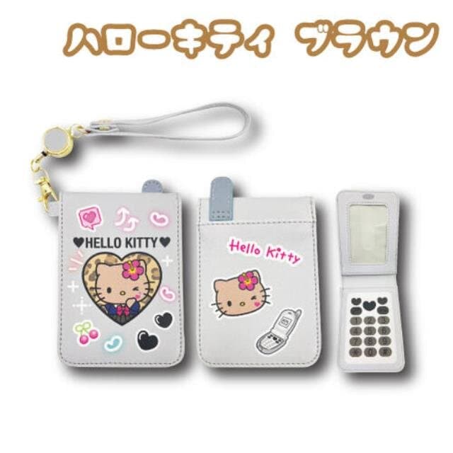 Sanrio flip phone-korthållare