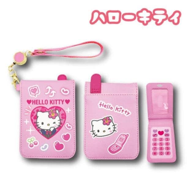 Sanrio flip phone-korthållare