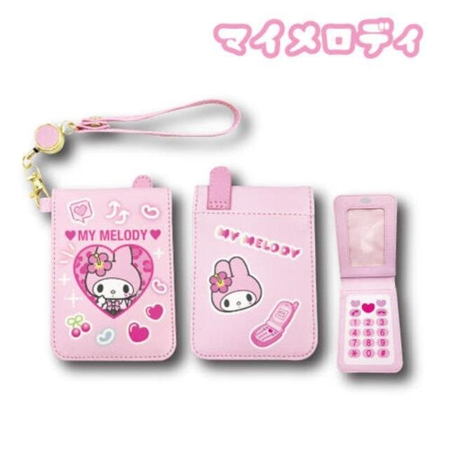 Sanrio flip phone-korthållare