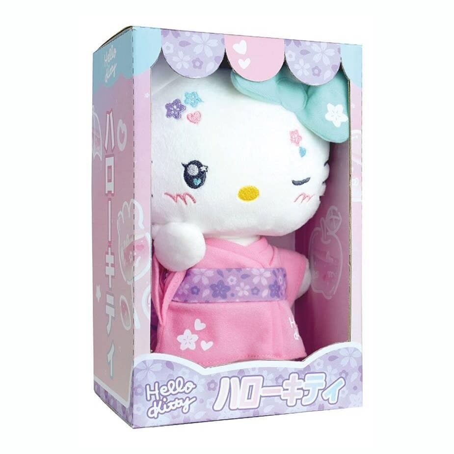 Hello Kitty Kawaii Kimono Plush 22cm