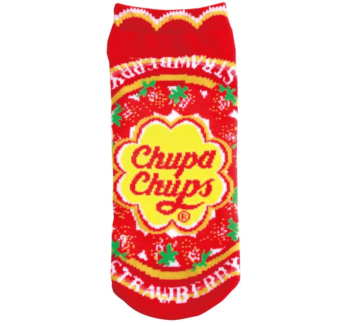 Ankelstrumpor - Chupa Chups Strawberry