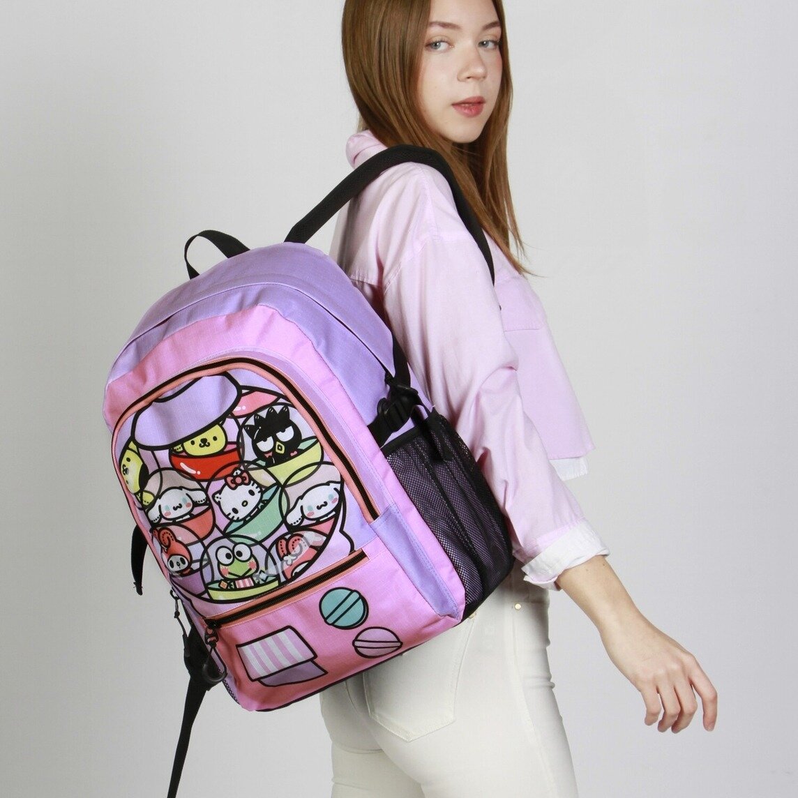Hello Kitty Gashapon flight backpack