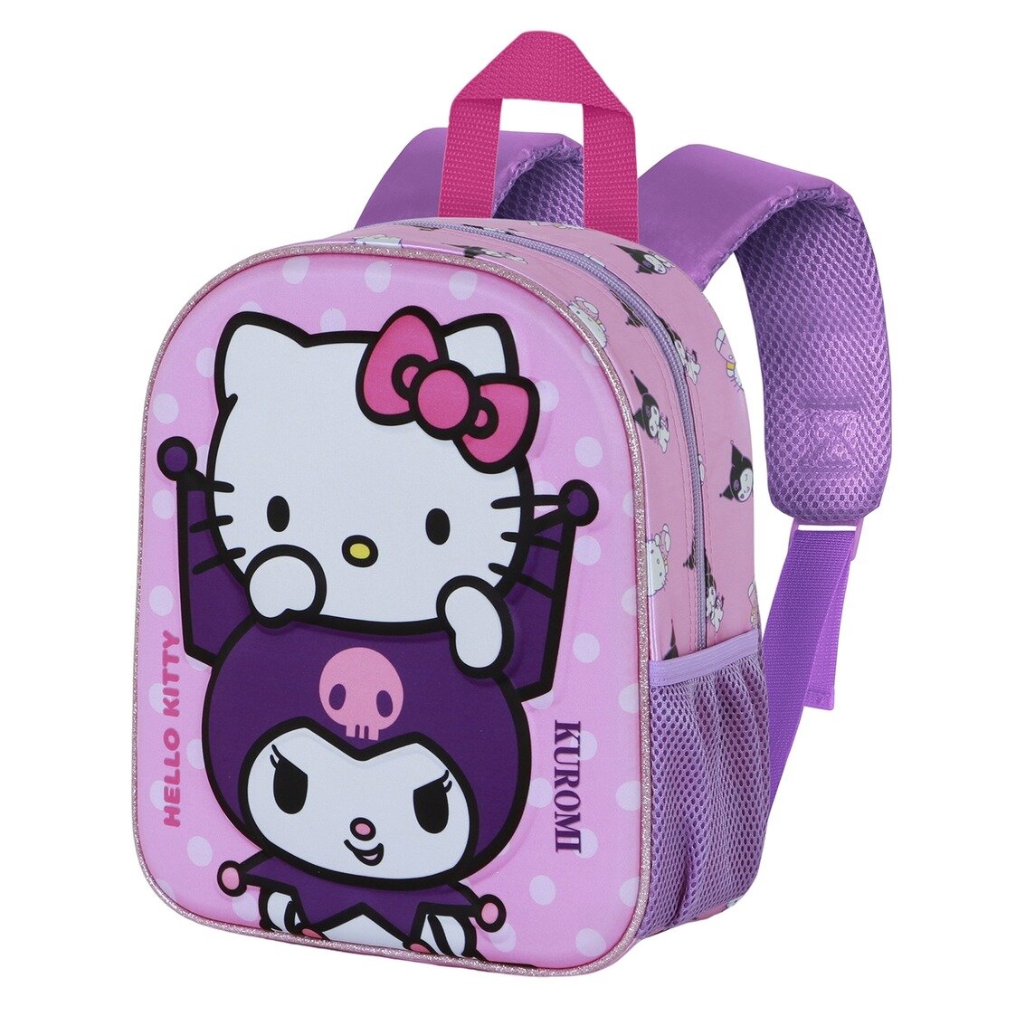 Hello Kitty & Kuromi Playful 3D backpack