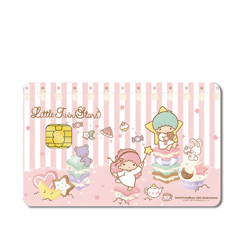 Kortsticker - Little Twin Stars, cupcake