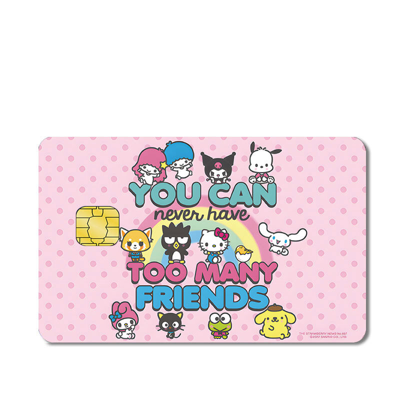 Kortsticker - Never Too Many Sanrio Friends