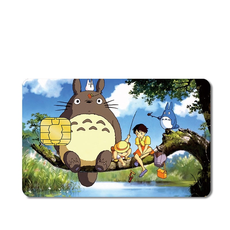 Kortsticker - Totoro på fisketur