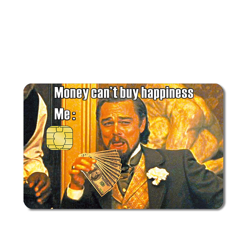 Kortsticker - Money can´t buy happiness