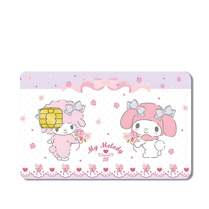 Kortsticker - My Melody, flowers