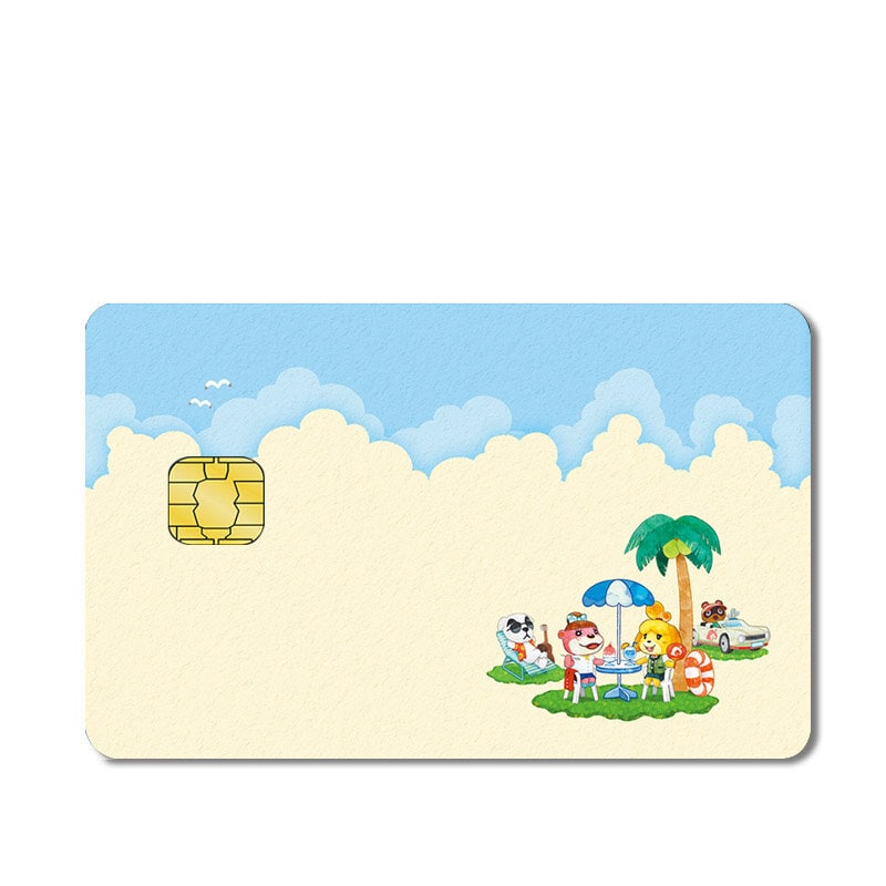 Kortsticker - Animal Crossing island