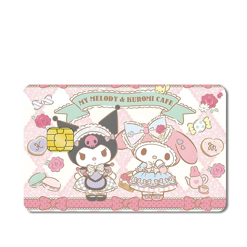 Kortsticker - My Melody & Kuromi Cafe