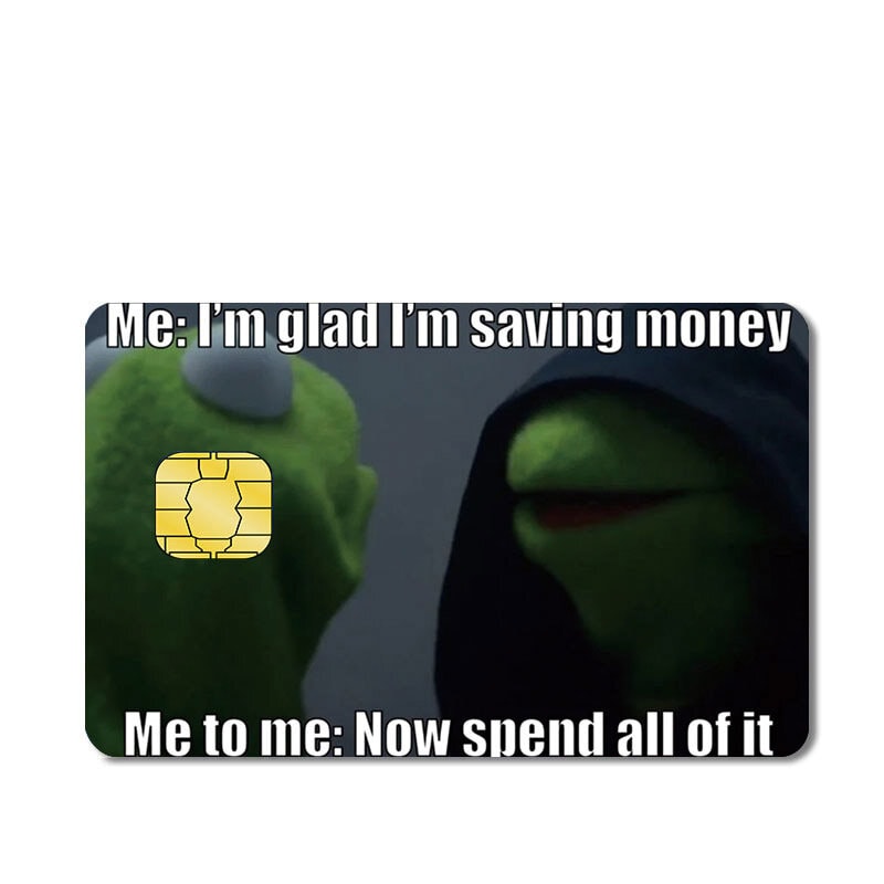 Kortsticker - Darth Kermit, spending money