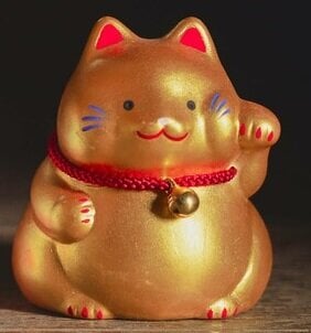 Chonky Guld Lyckokatt