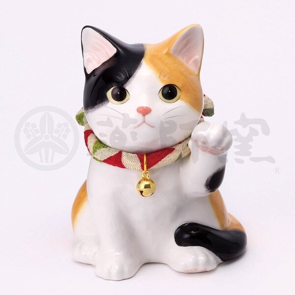 Vinkande lyckokatt calico