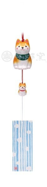 Vindspel - Oyako Fu-ring Shiba Inu