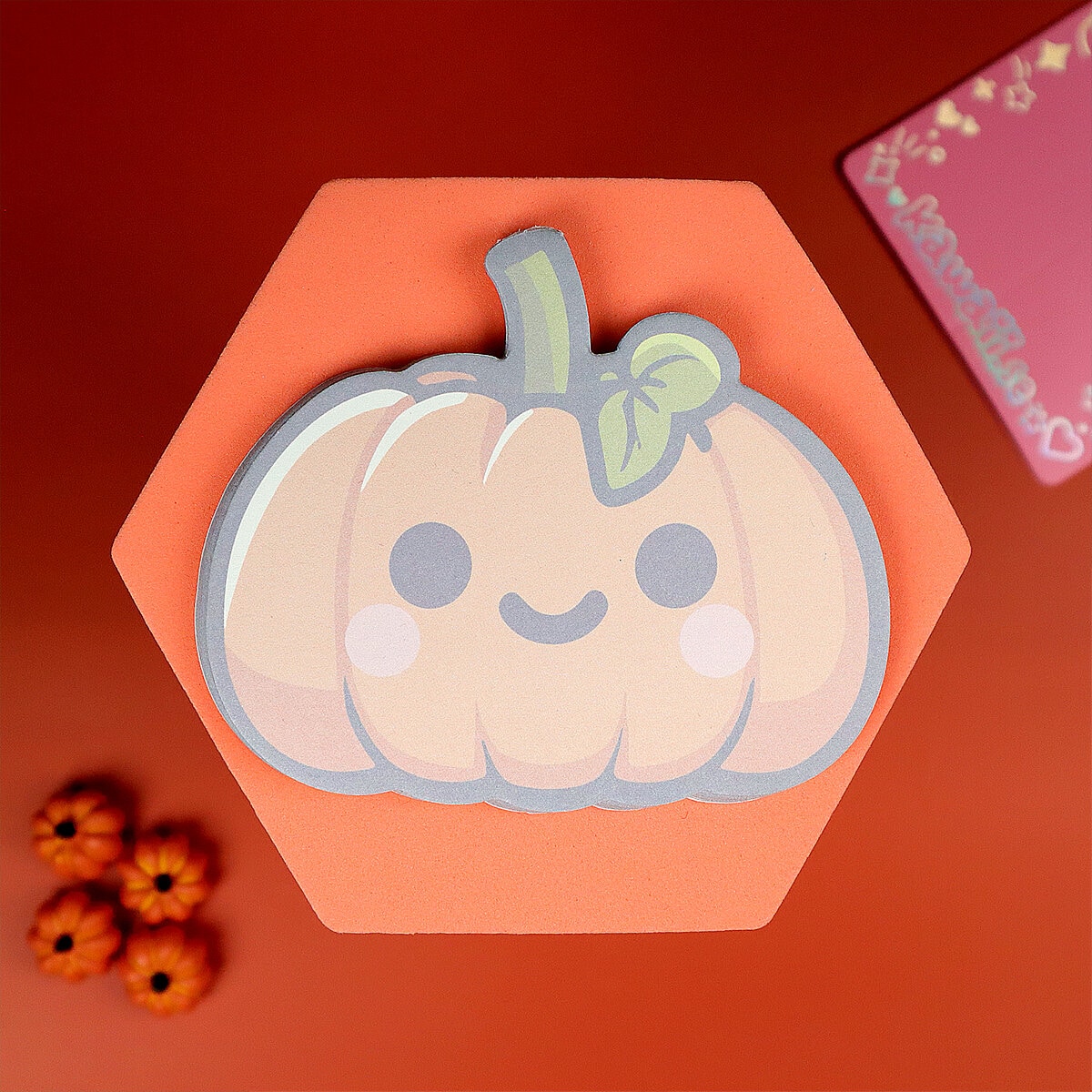 Magnetiskt memoblock - Cute Pumpkin