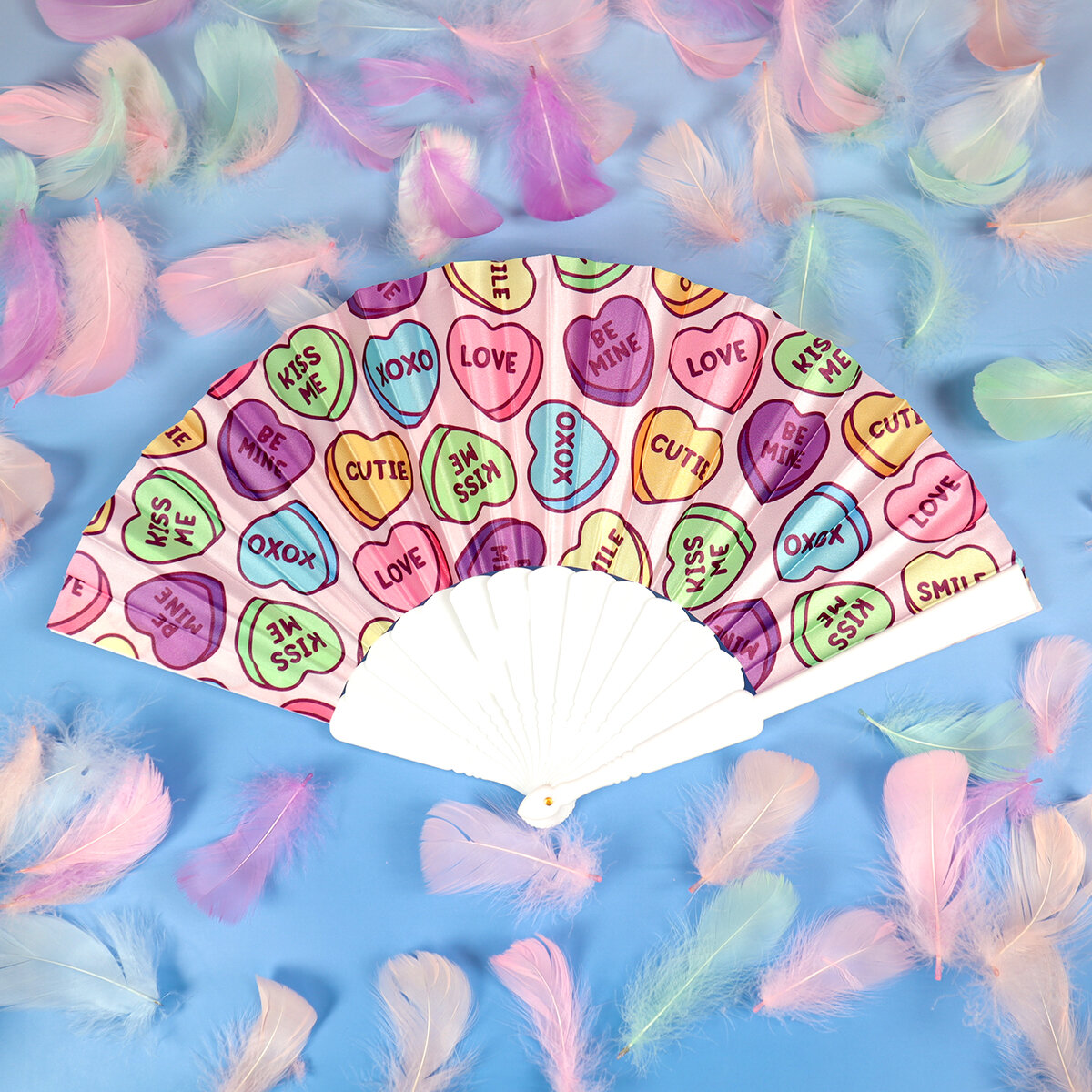 Solfjäder - Conversation hearts
