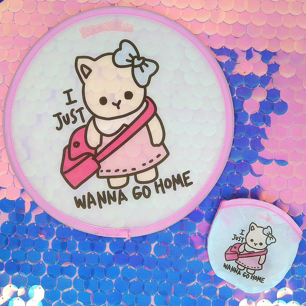 Rund fläkt - I just wanna go home