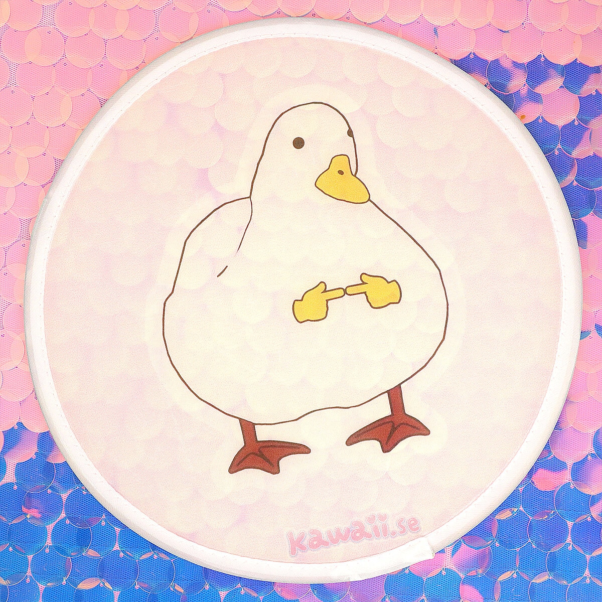 Rund fläkt - UwU duck