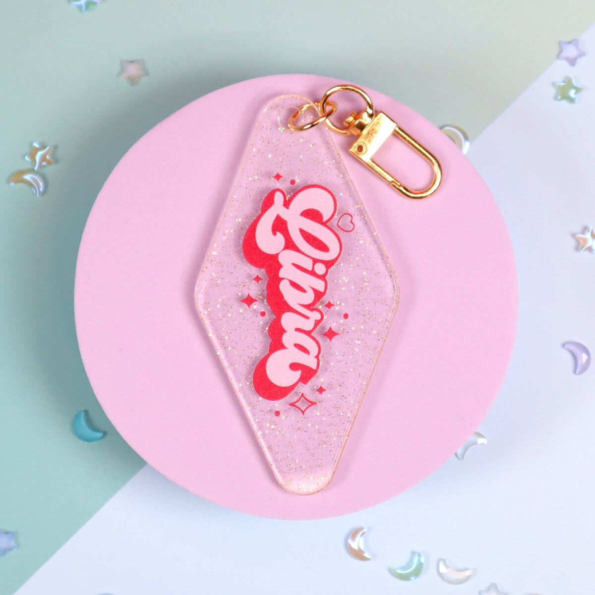 Motel key ring - Libra, vågen