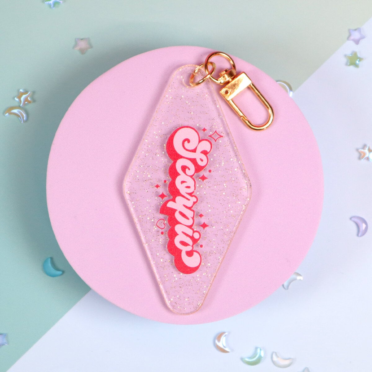 Motel key ring - Scorpio, skorpionen