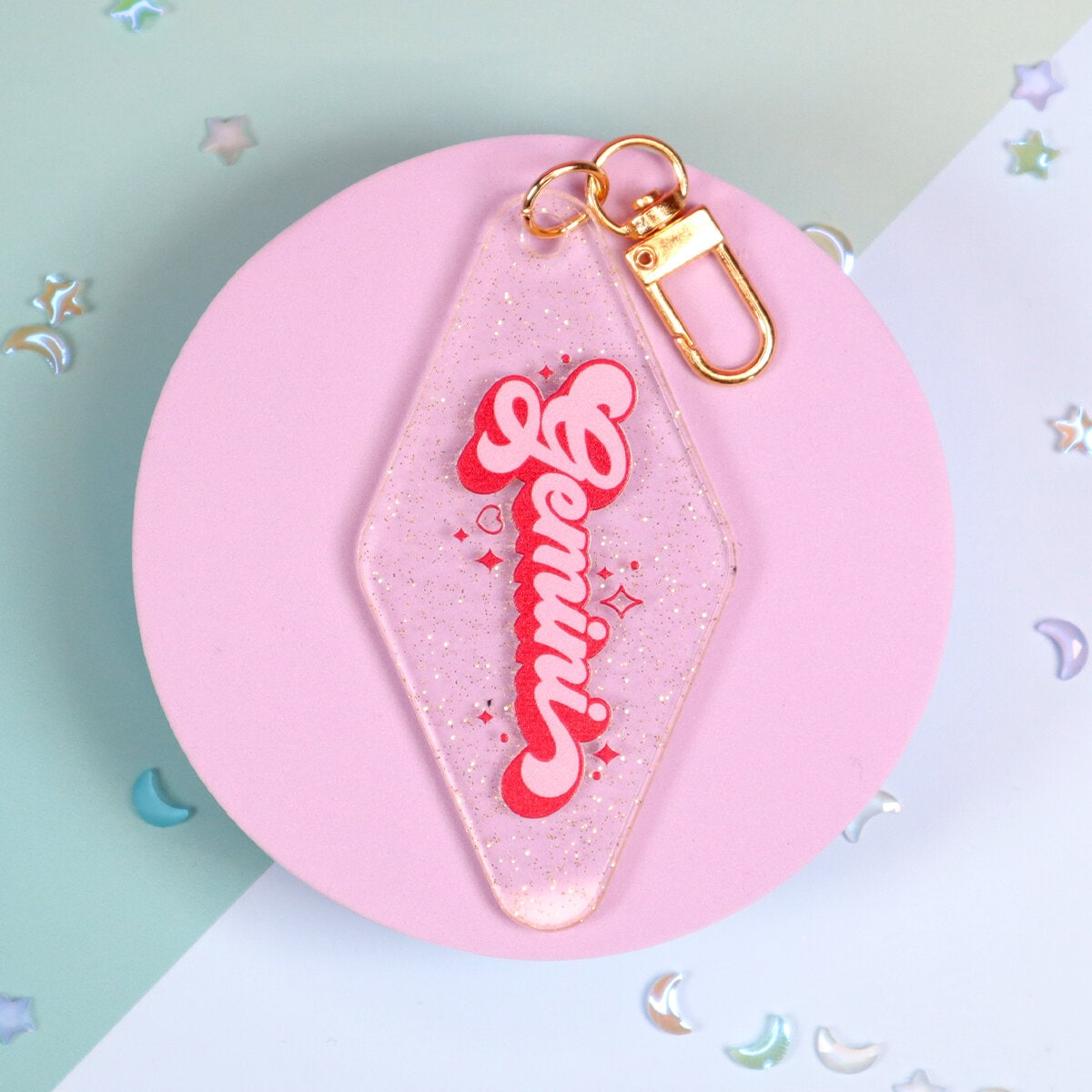 Motel key ring - Gemini, tvillingarna