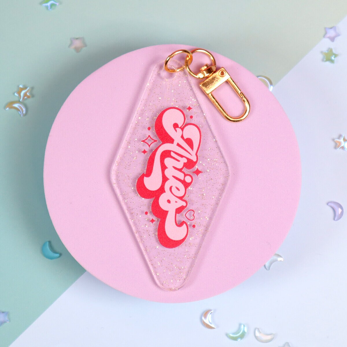 Motel key ring - Aries, väduren