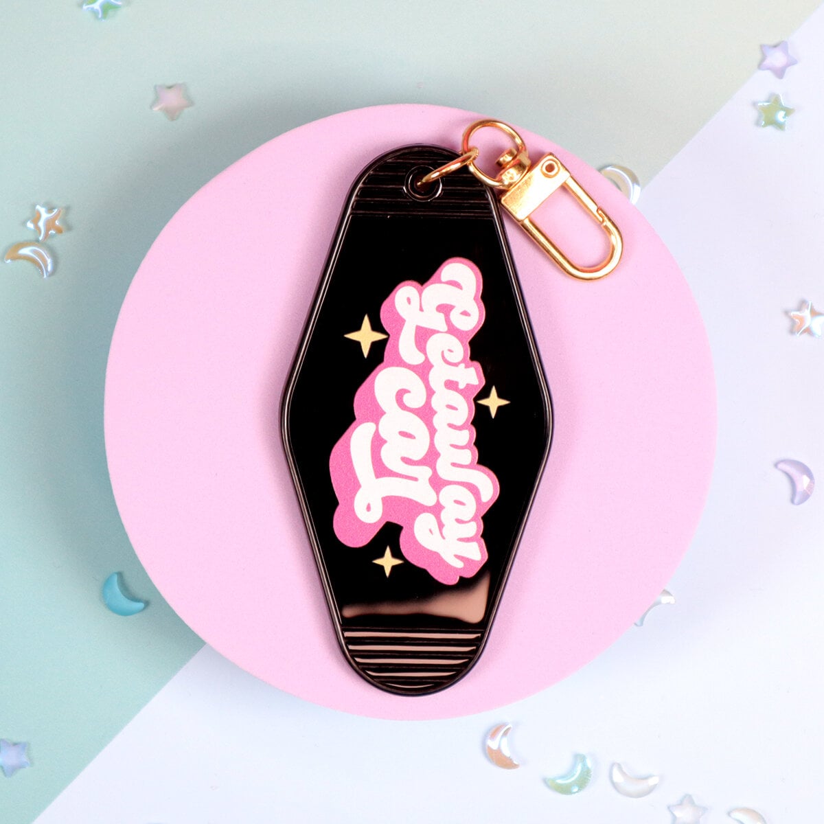 Motel key ring - Getaway car
