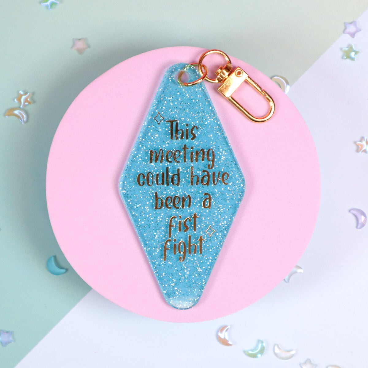 Motel key ring - This meeting