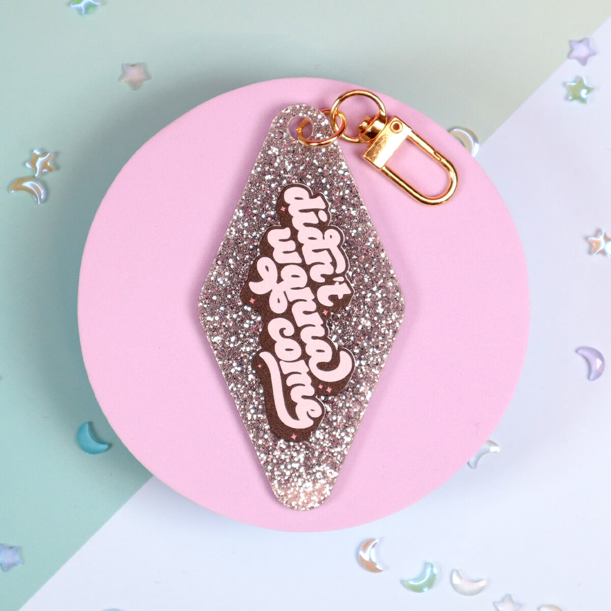 Motel key ring - Didn´t wanna come