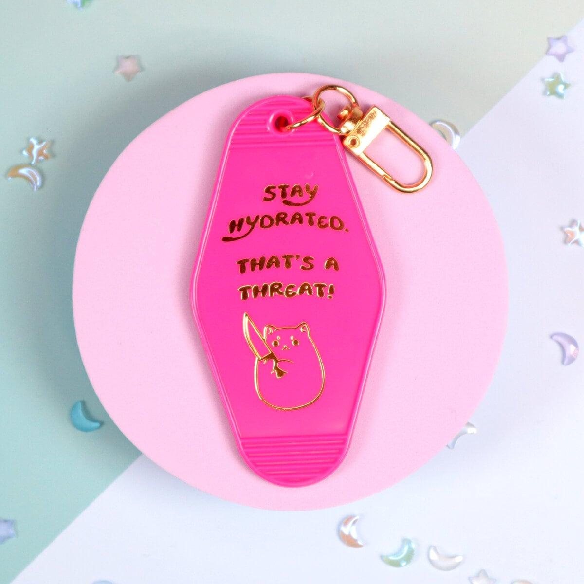 Motel key ring - Stay hydrated