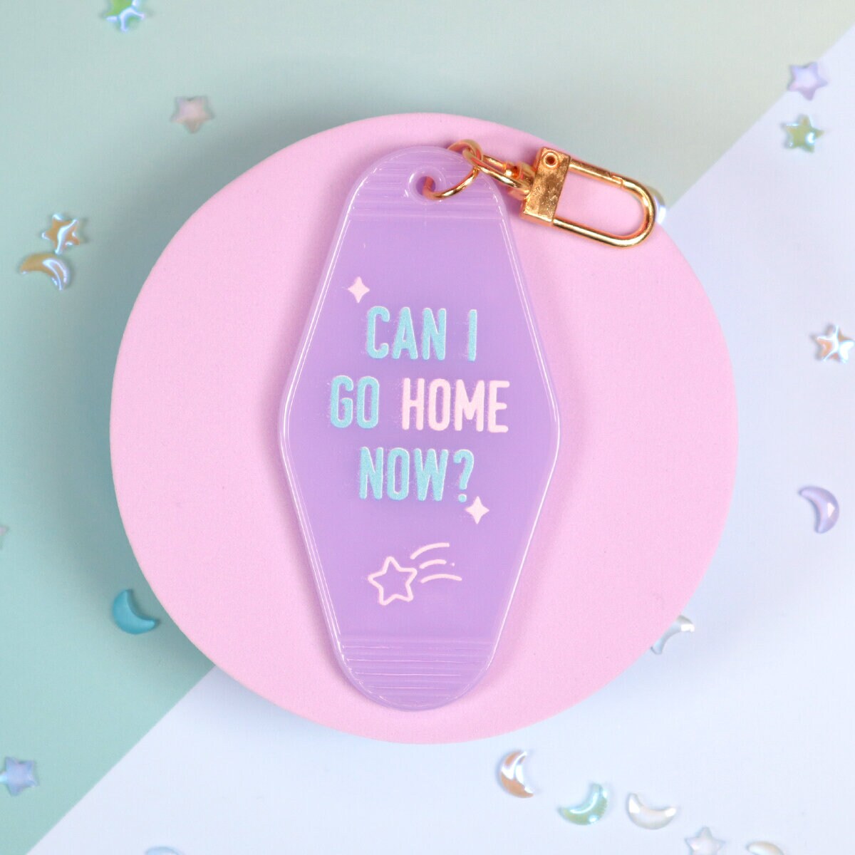 Motel key ring - Can I go home now?