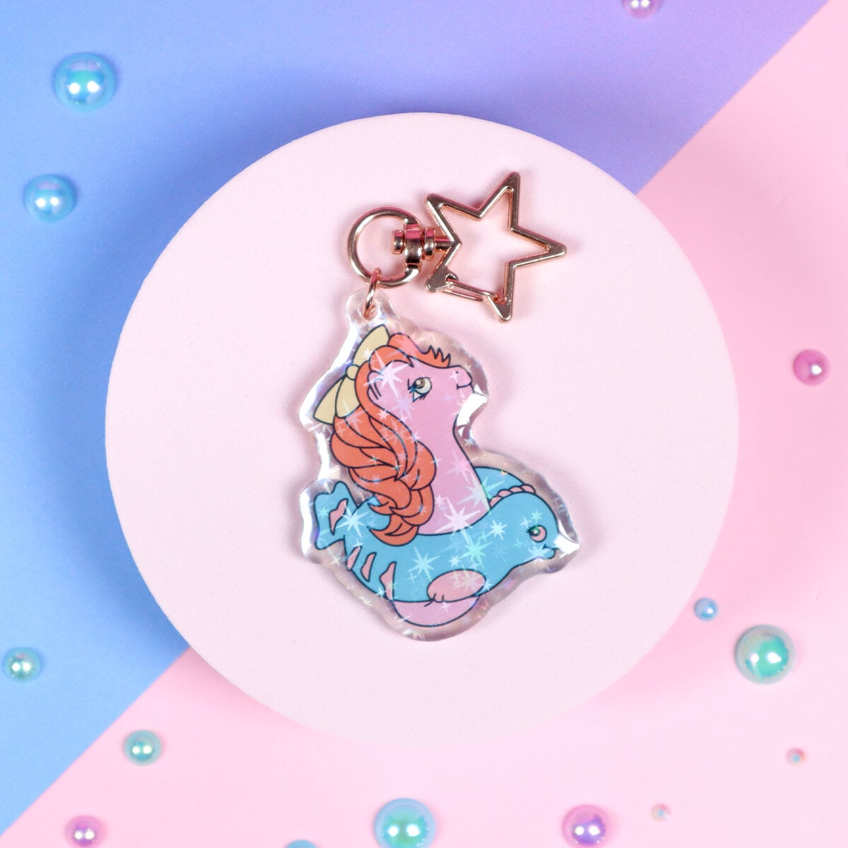Glittrig bag charm - MLP Backstroke
