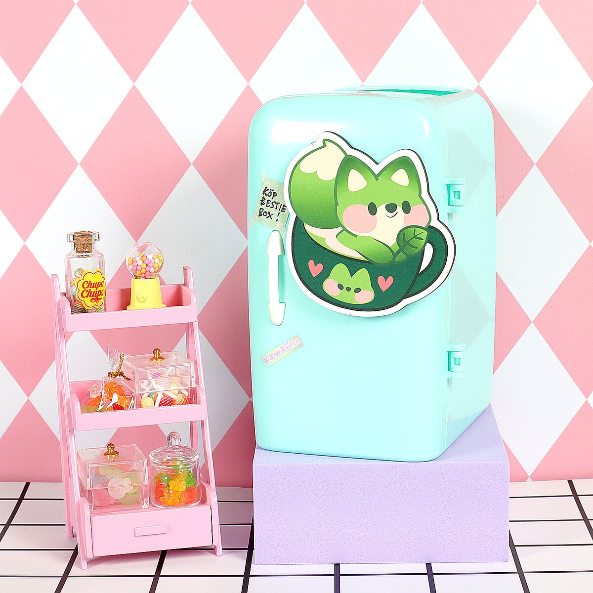 Magnet - Matcha fox